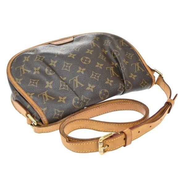 LOUIS VUITTON Menilmontant PM Shoulder Bag Monogram Leather BN M40474 72KB385 - Picture 5 of 16